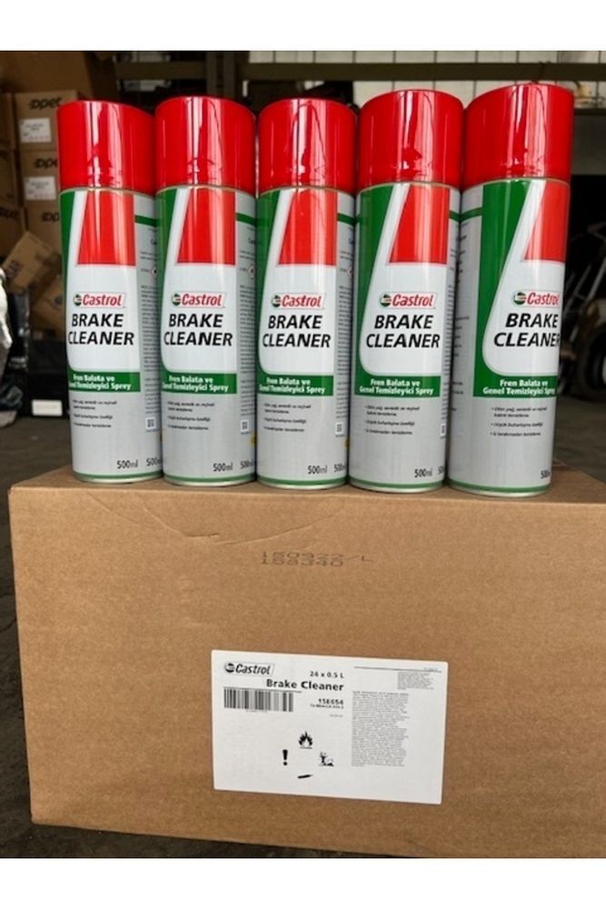 Brake Cleaner Fren Balata Ve Genel Temizleme Spreyi 500 Ml 24 adet
