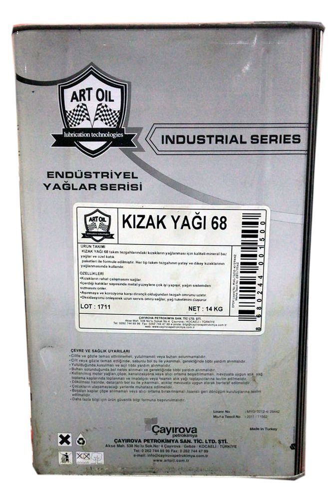 Kızak Yağı - 16 Litre