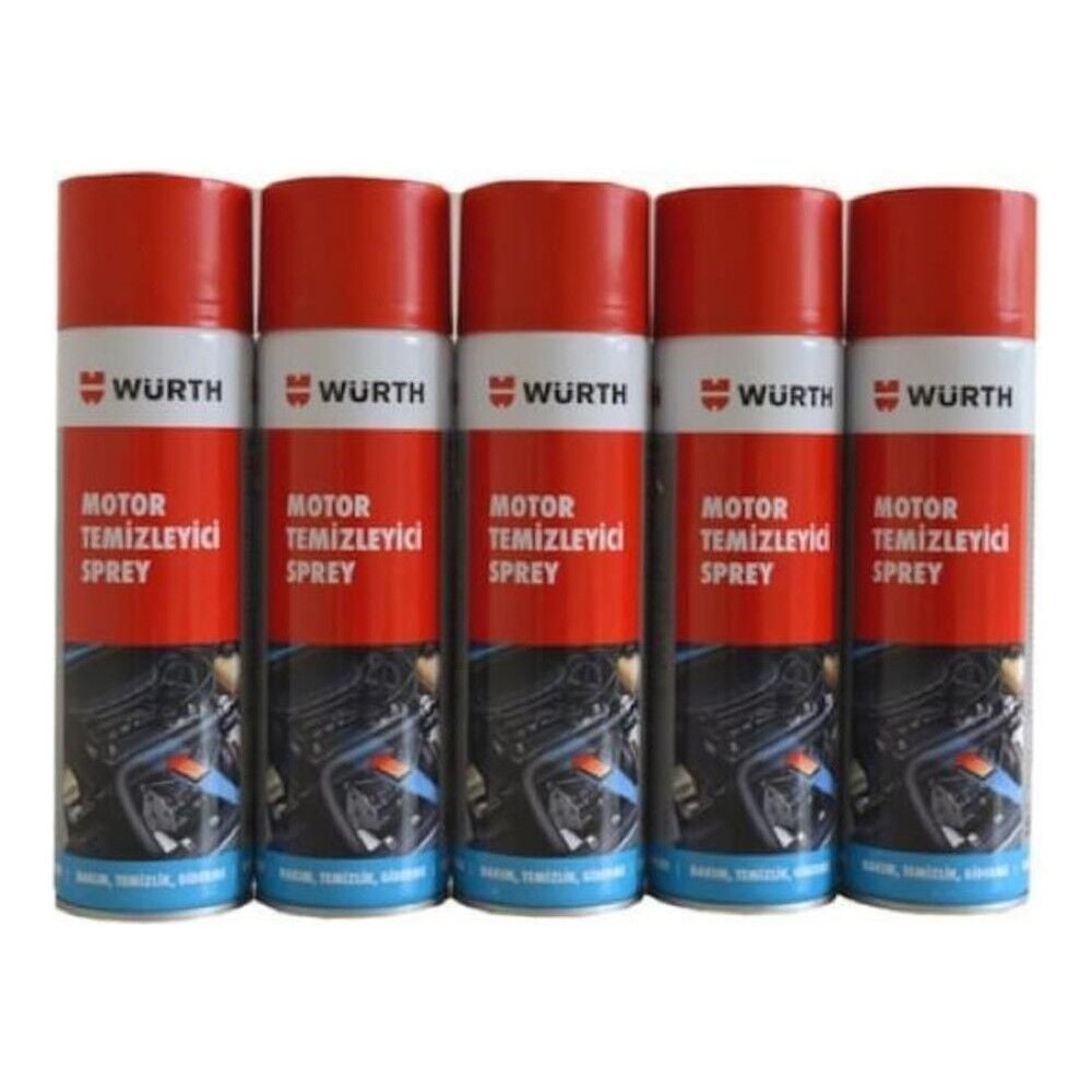 Hızlı Motor Temizleme Spreyi 500 ml (5 Adet)