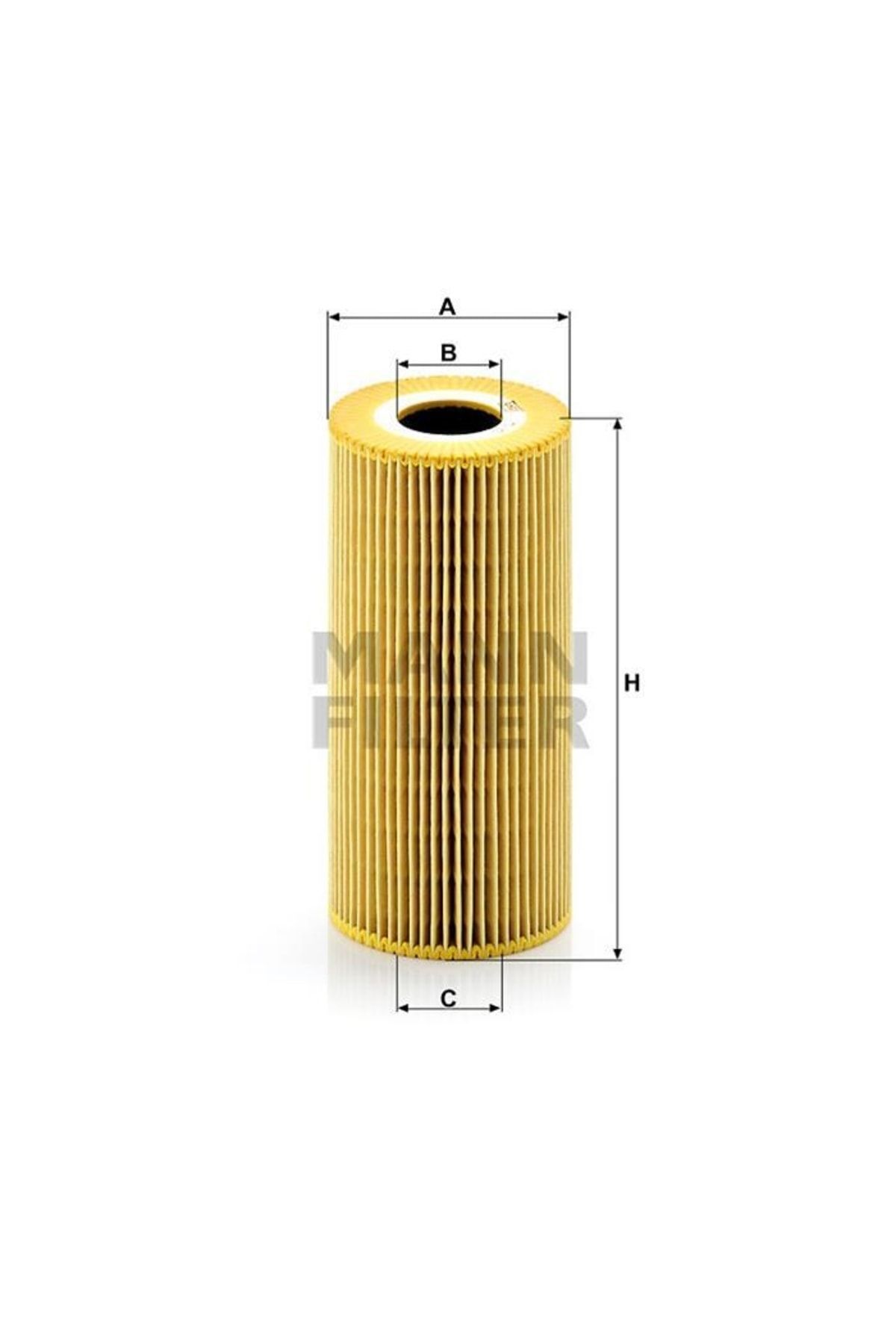 Yag Fıltresı Mercedes Om606 W202 W210 W124 Vıto 638 Sprınter 901 904 Hu951x Oem