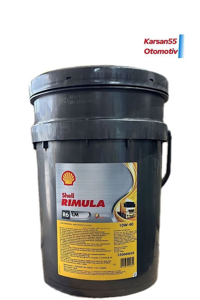 SHELLRİMULA R6 LM 10W/40 20LT ÜRETİM 2023