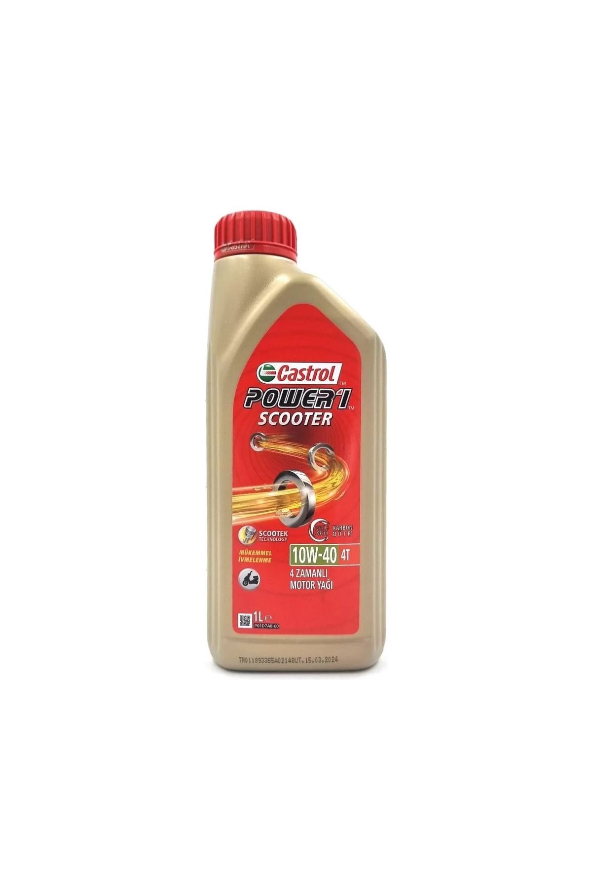 Power 1 Scooter 4t 10w-40 1 L Motosiklet Yağı