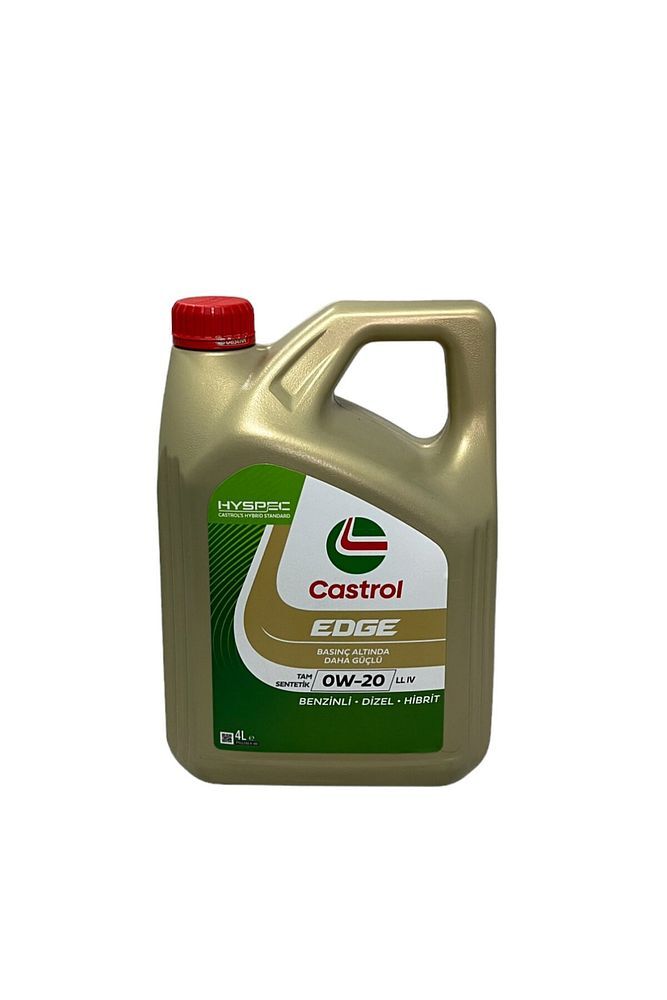 Edge 0W-20 LL IV Tam Sentetik Motor Yağı 4 Litre
