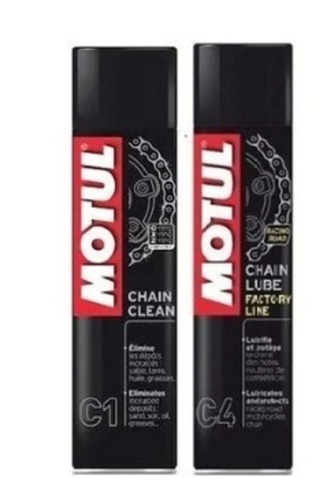 Motul C1 C4 Zincir Temizleme , Zincir Yağlama