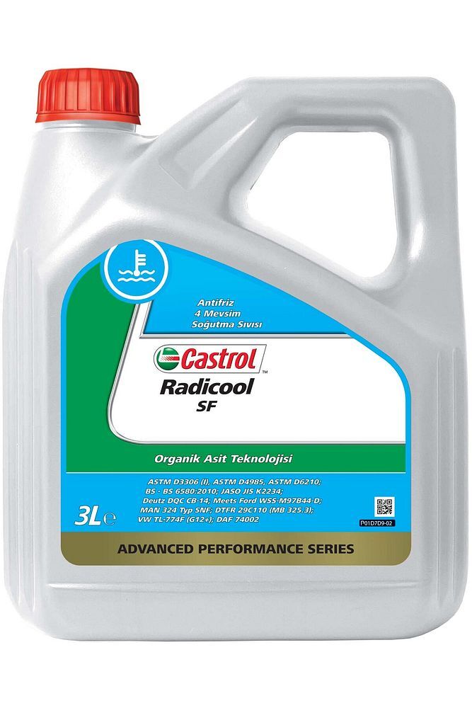 Radicool Sf Organik Kırmızı Konsantre Antifriz 3 Litre Antifiriz (ÜRETİM YILI 2024)