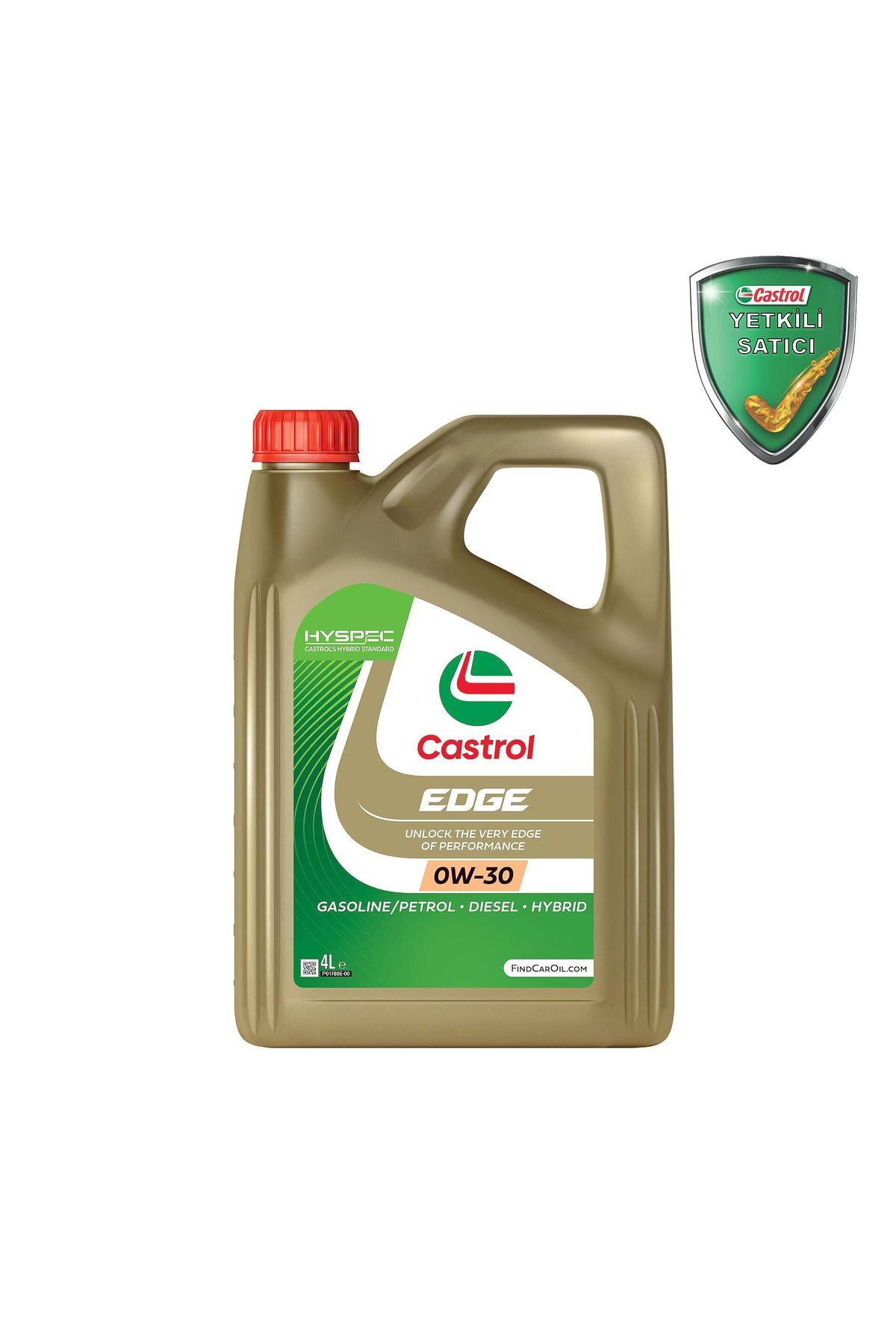 Castrol Edge 0W-30 Tam Sentetik Motor Yağı 4 L