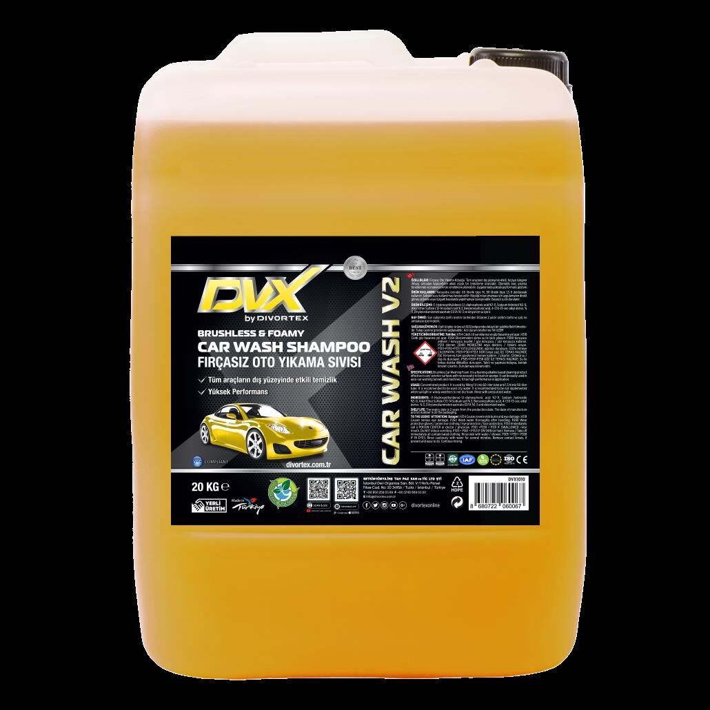 Divortex Car Wash V2 Fırçasız Oto Yıkama Köpüğü 20 Kg.