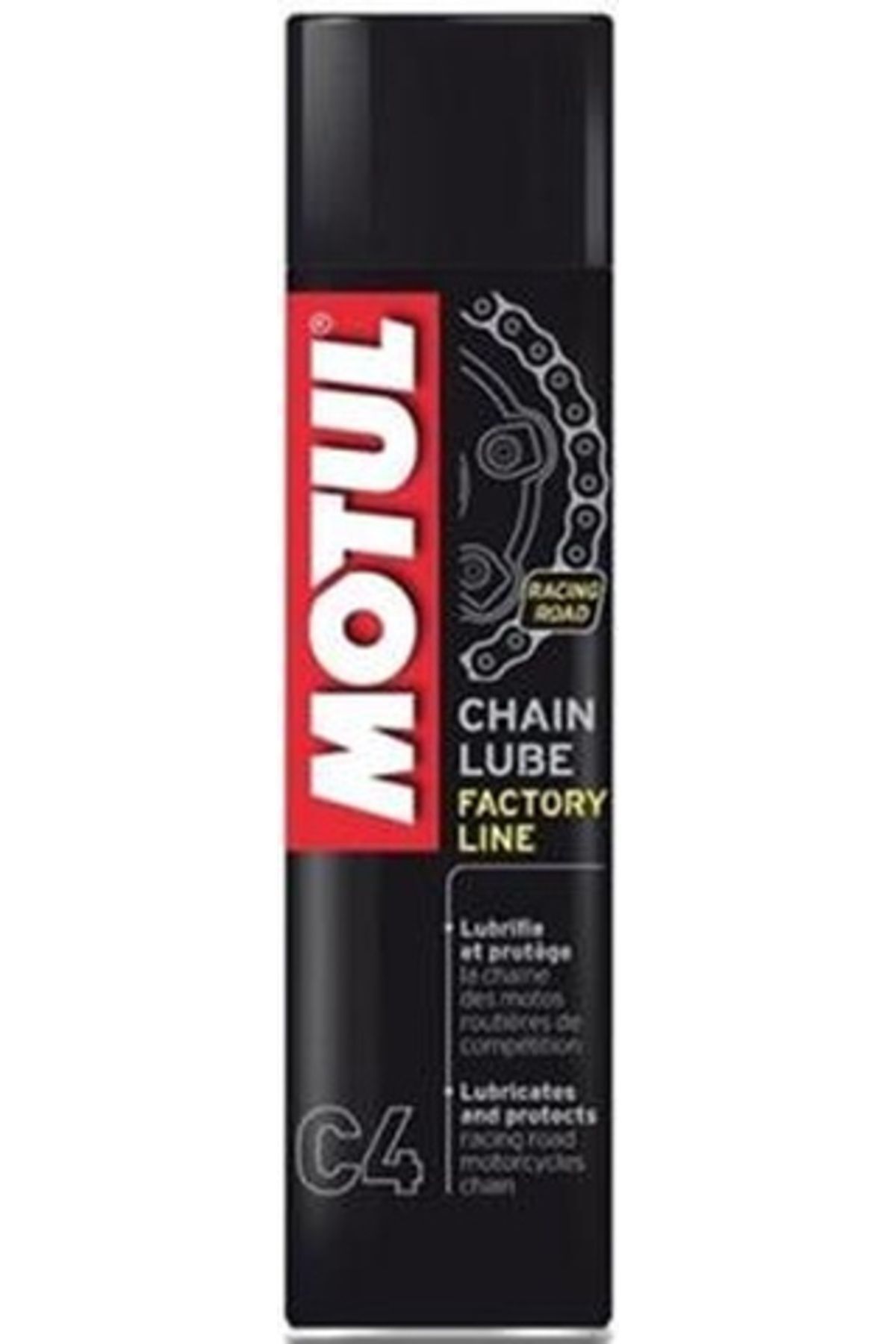 Motul C4 Racing Motosiklet Zincir Yağlama Spreyi 3 x 400 ML