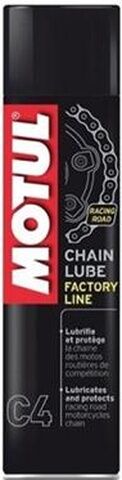 Motul C4 Racing Motosiklet Zincir Yağlama Spreyi 3 x 400 ML