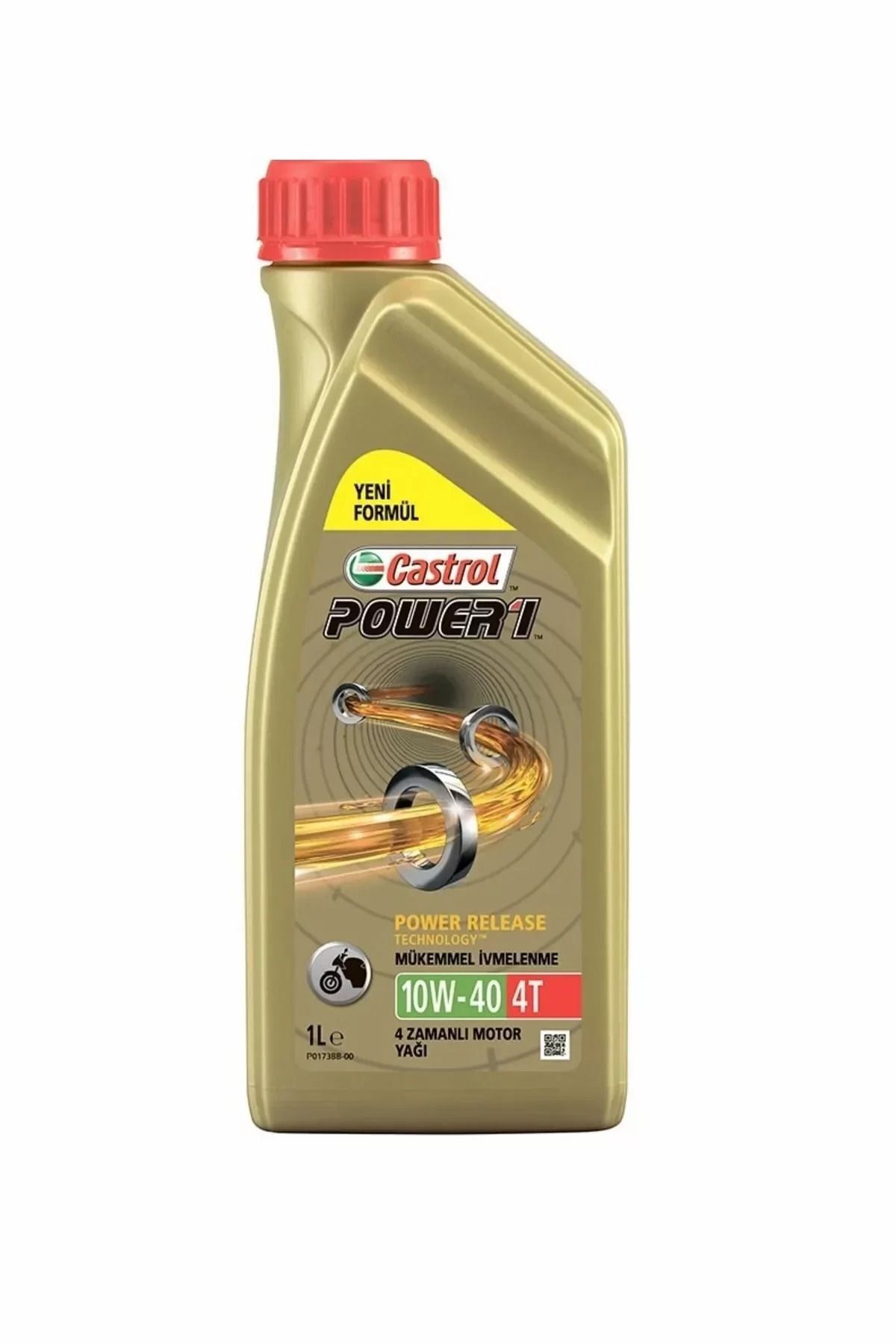 Power1 Motorsiklet Yağı 4t 10w 40 1 Lt 2022 Üretim