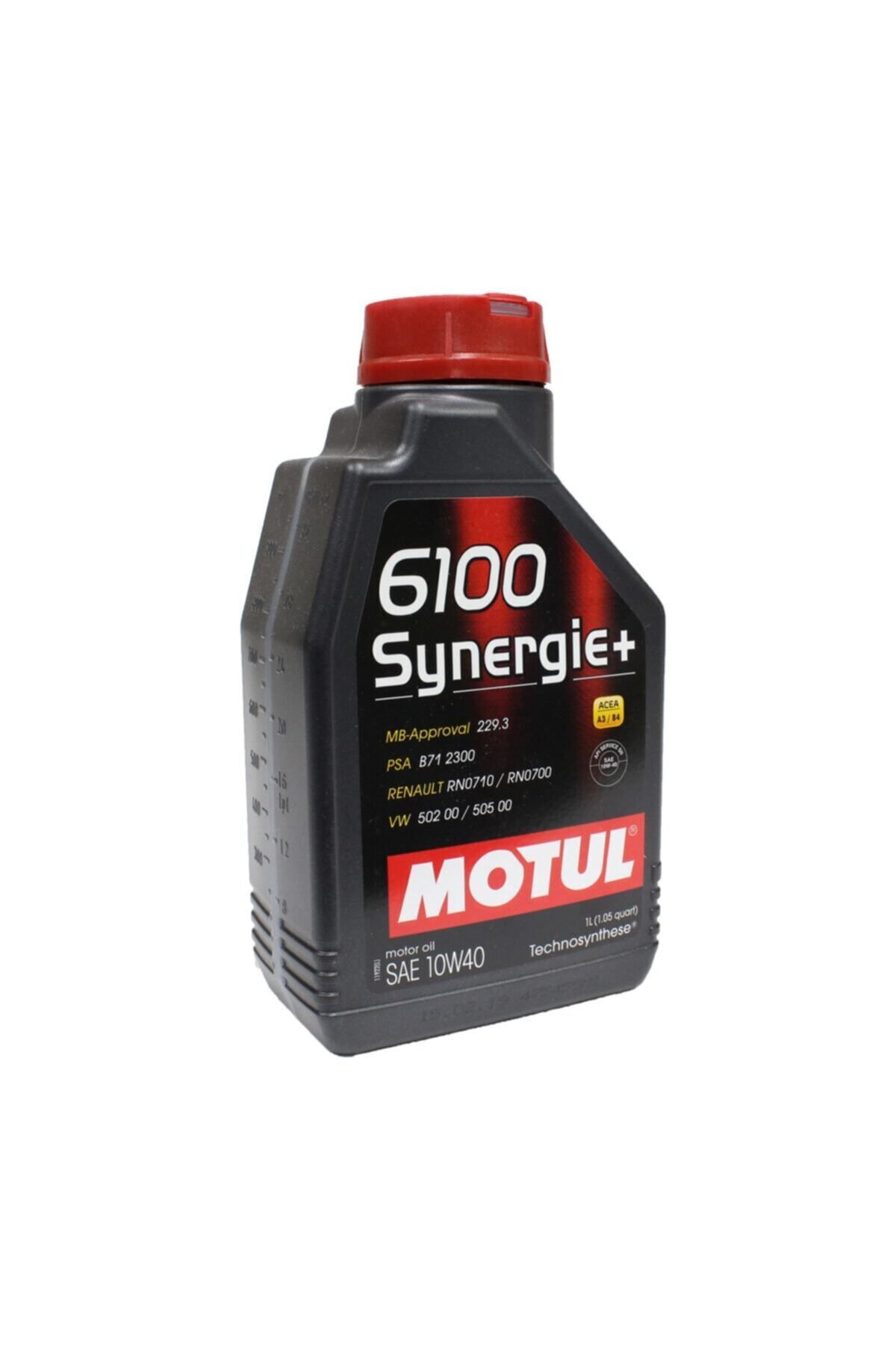 6100 SYNERGIE+ 10W40 MOTOR YAĞI EKSİLTME İÇİN 1LT