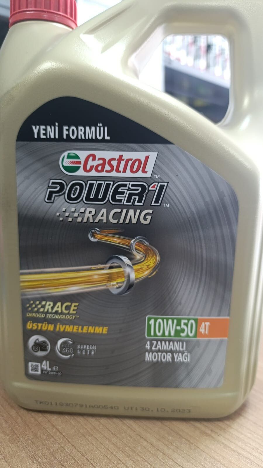 CASTROL POWER 1 RACING 10W-50 4T 4 LİTRE
