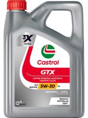 Castrol GTX 5W-30 C4 Tam Sentetik Motor Yağı  4 L 4 L