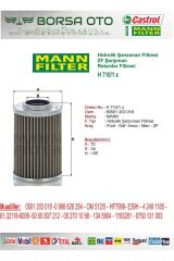 H 710/1 X ZF Şanjıman Daf , Renault , Man , Cargo Retardar Filtresi Mann H710/1x