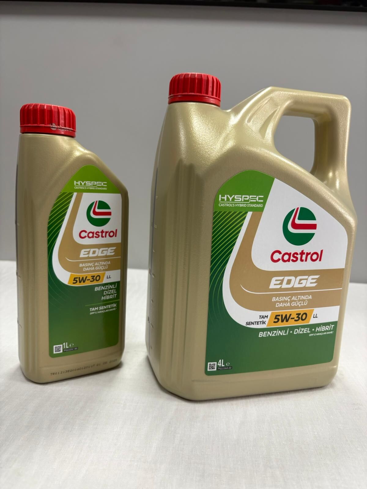 Castrol Edge 5W-30 LL 4 L+ 1L Motor Yağı Üretim Tarihi 2025