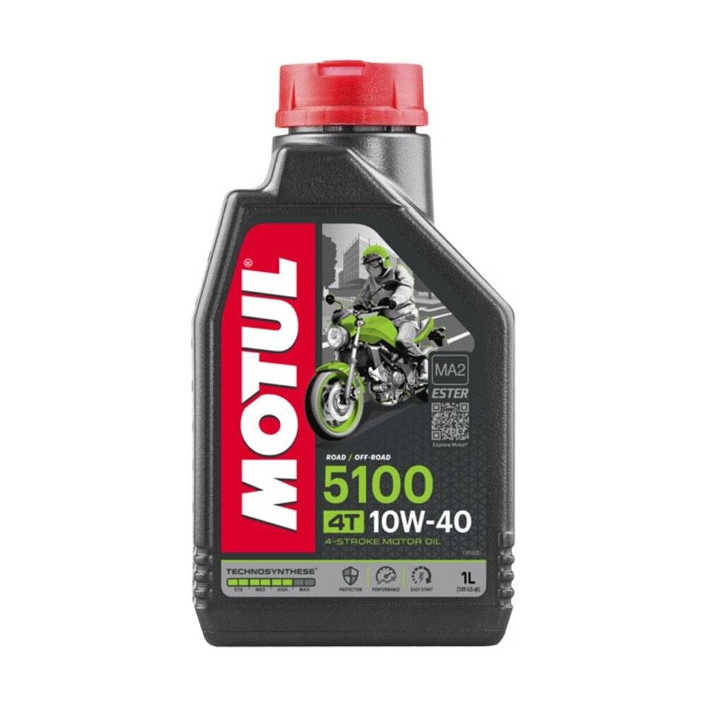 Motosiklet Yağı 5100 10W40 4t 1 Lt