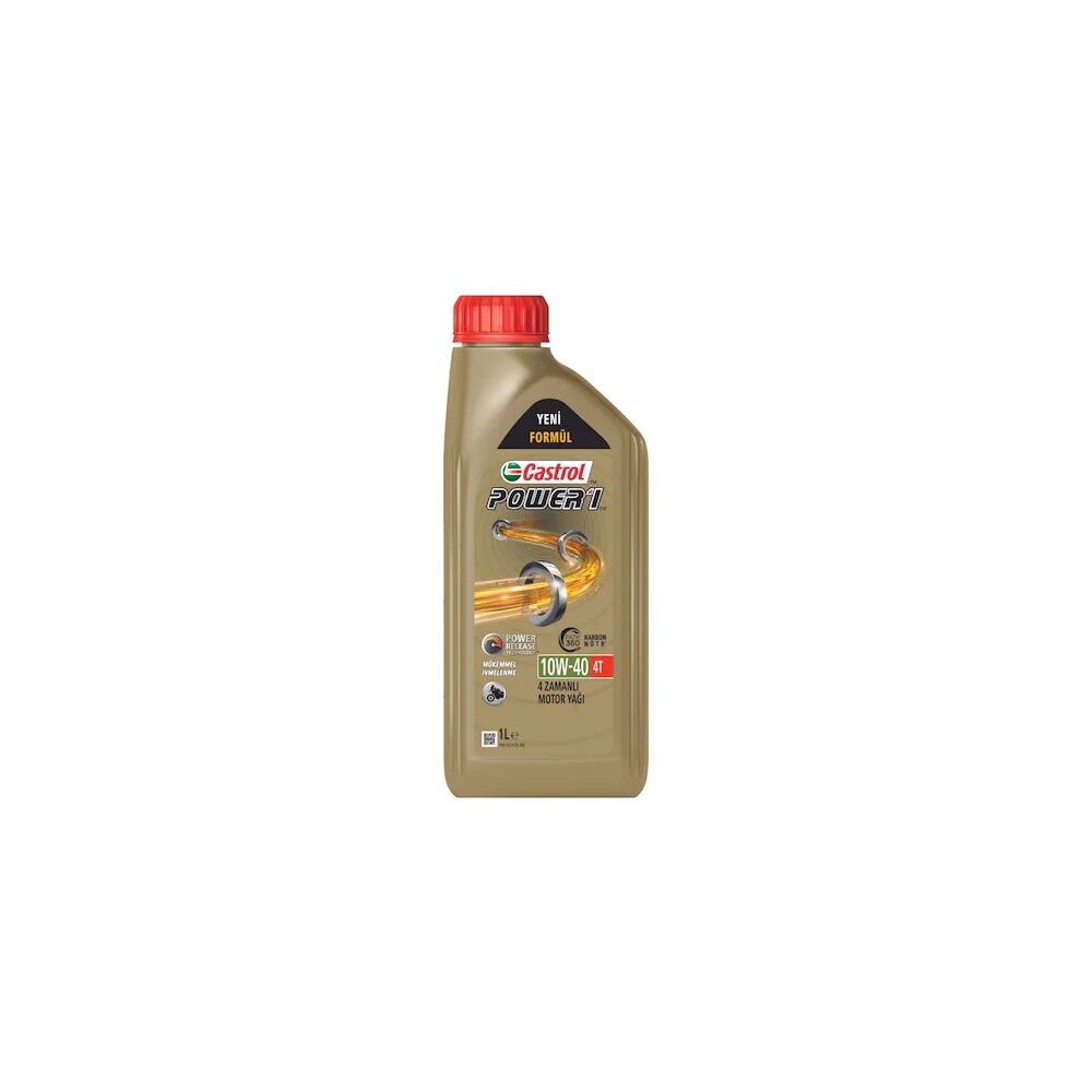Power 1 4T 10W-40 Motosiklet Yağı 1 L Aşınma Koruması ve Yakıt Verimliliği