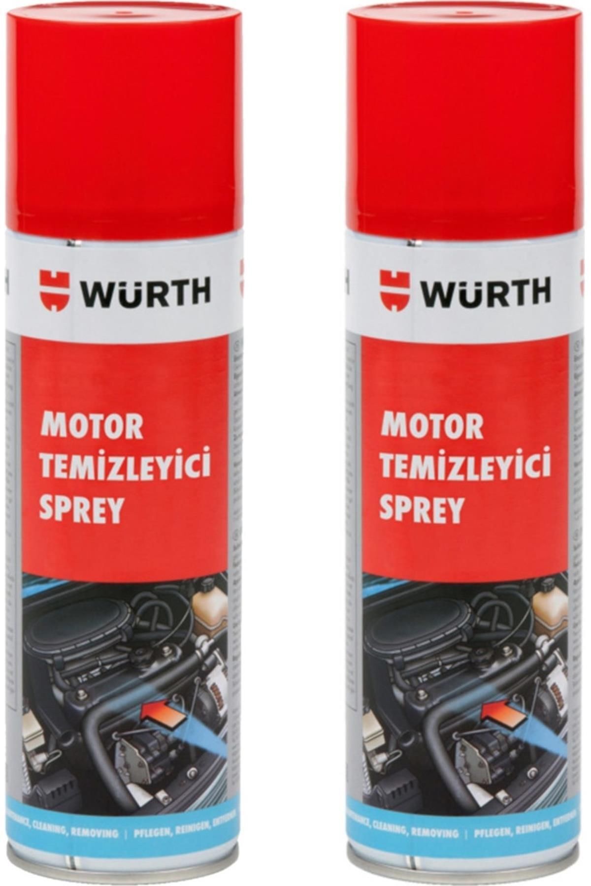 2X Motor Temizleyici Sprey 500 Ml (Su Gerekmez)