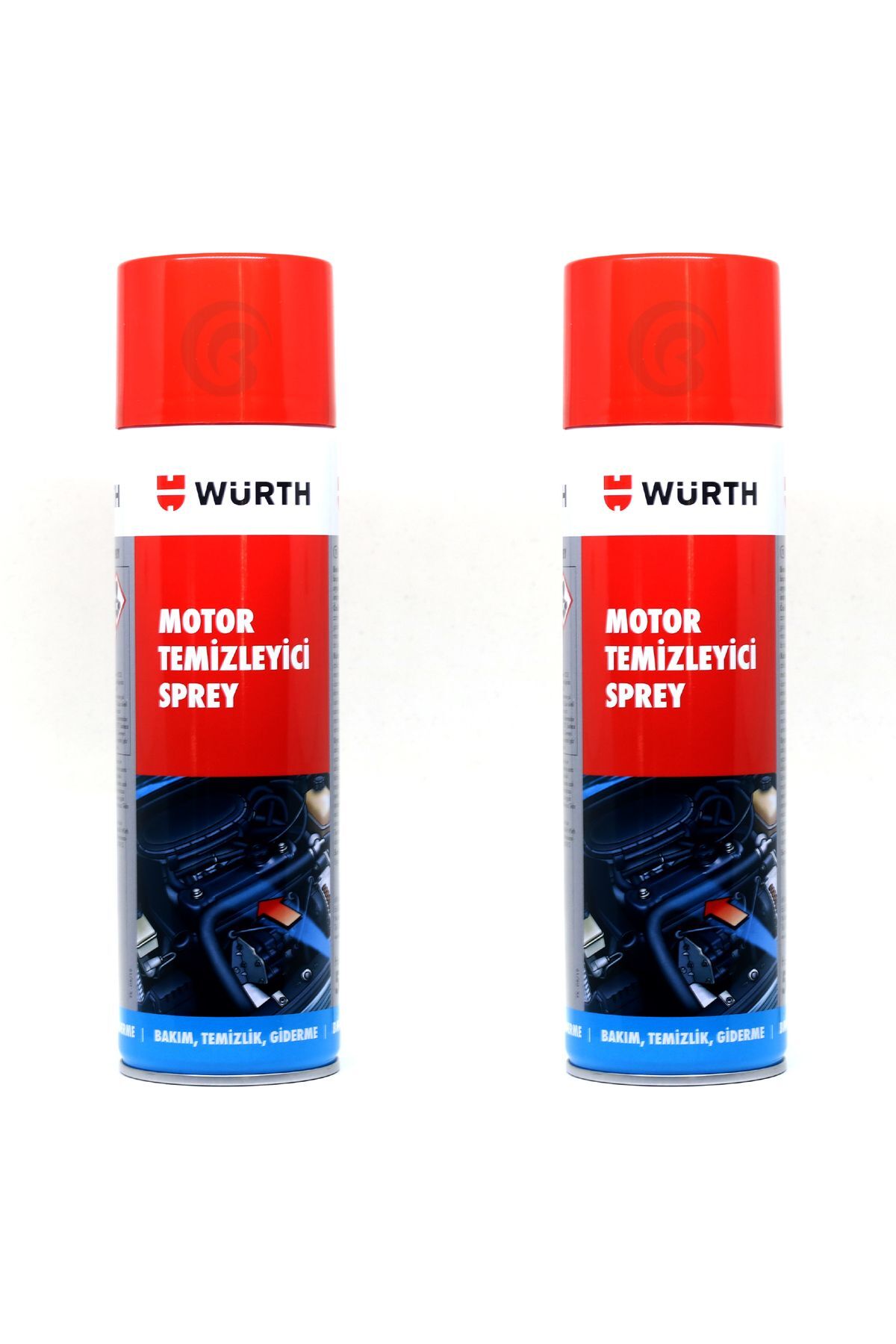 2x Motor Temizleyici Sprey 500 ml (SU GEREKMEZ)