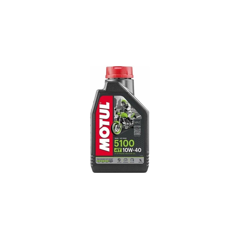 4T 5100 10W-40 Motosiklet Yağı 1 Litre Yüksek Performanslı 4 Zamanlı Motorlar İçin