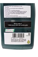 Transmax Universal 75w-90 Manuel Sanzimanlar Ve Diferansiyeller Icin Ortak Api Gl-4/gl-5 1 Litre Yag