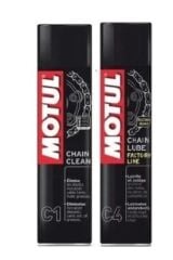 Zincir Temizleme Spreyi - C4 Set 400ml