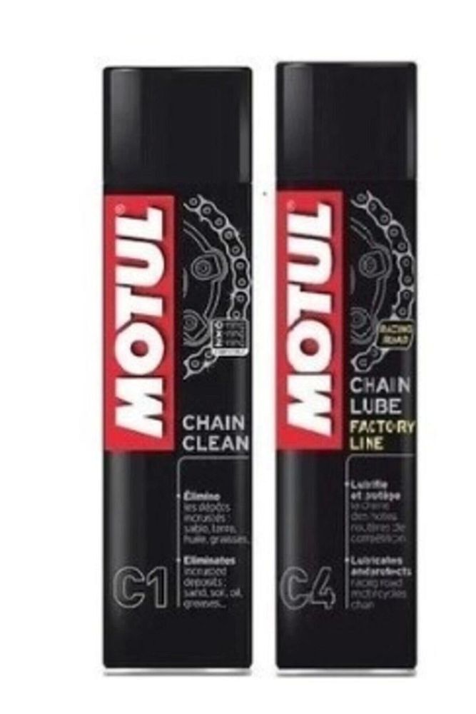 Motul C1 C4 Zincir Temizleme , Zincir Yağlama