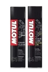 Motul C1 C4 Zincir Temizleme , Zincir Yağlama