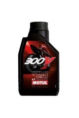 300V 10W40 4 Zamanlı Motosiklet Yağı 1 Lt. Made in France