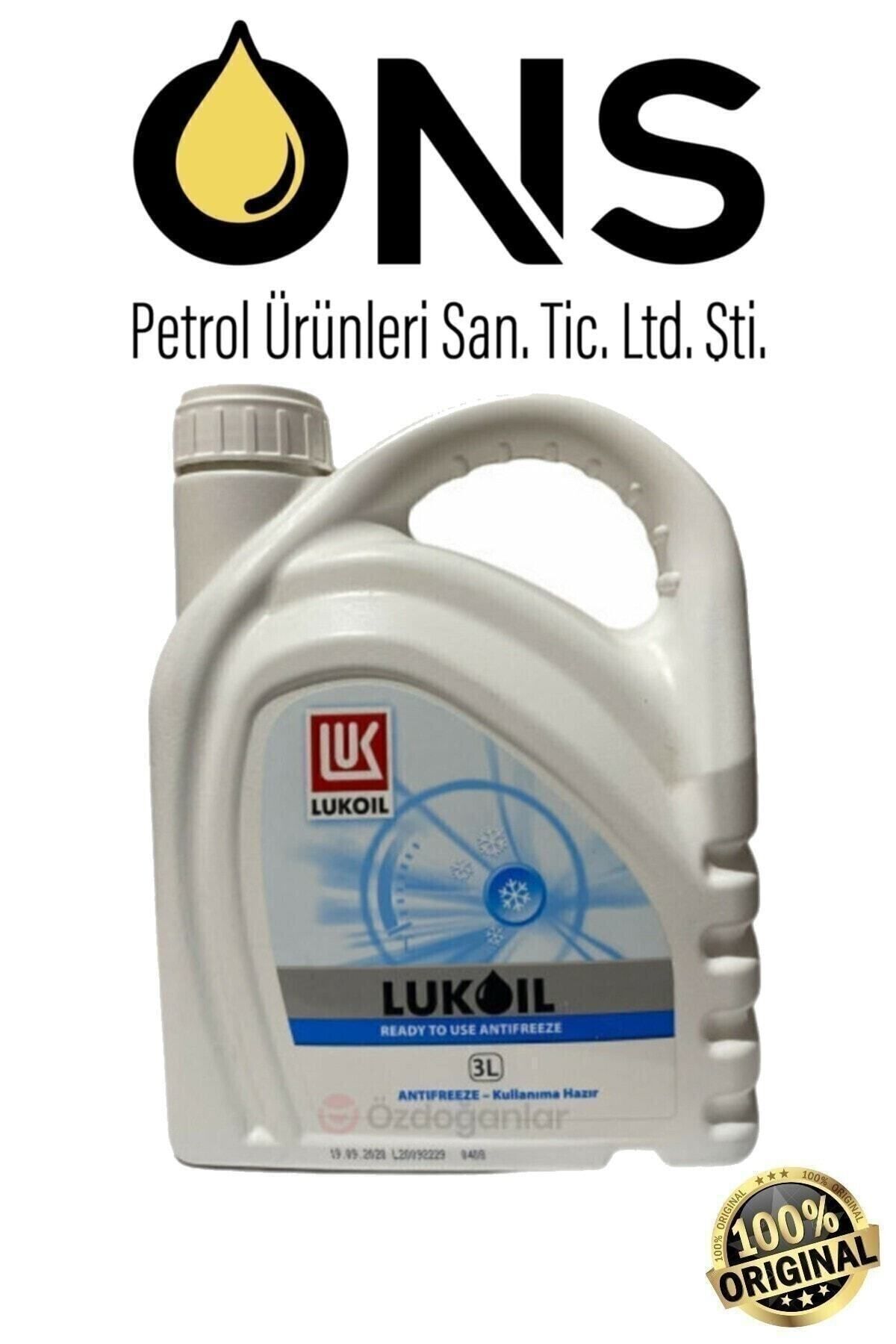 Antifreeze - Kullanıma Hazır Antifriz 3 Lt -40 C