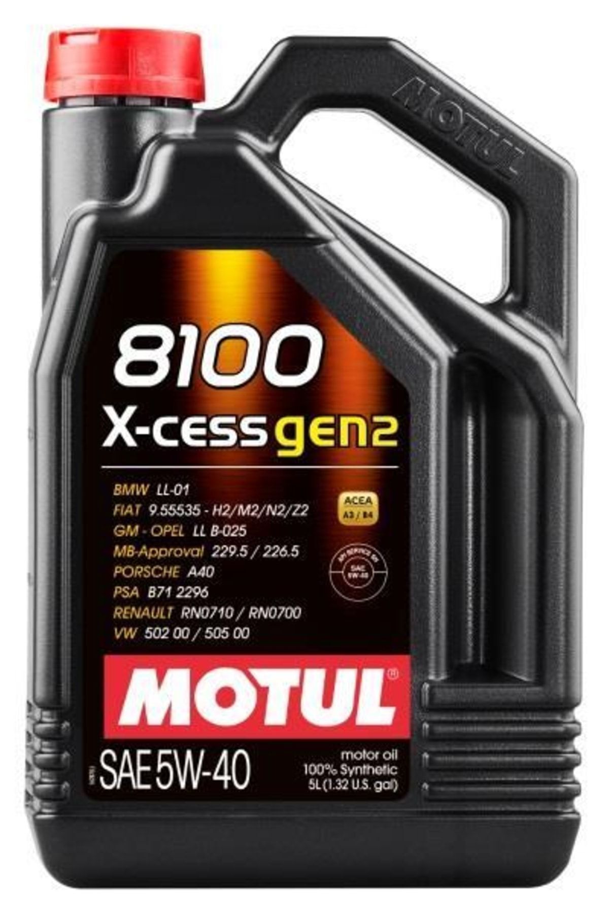 8100 X-cess Gen2 5w40 - 5 Litre