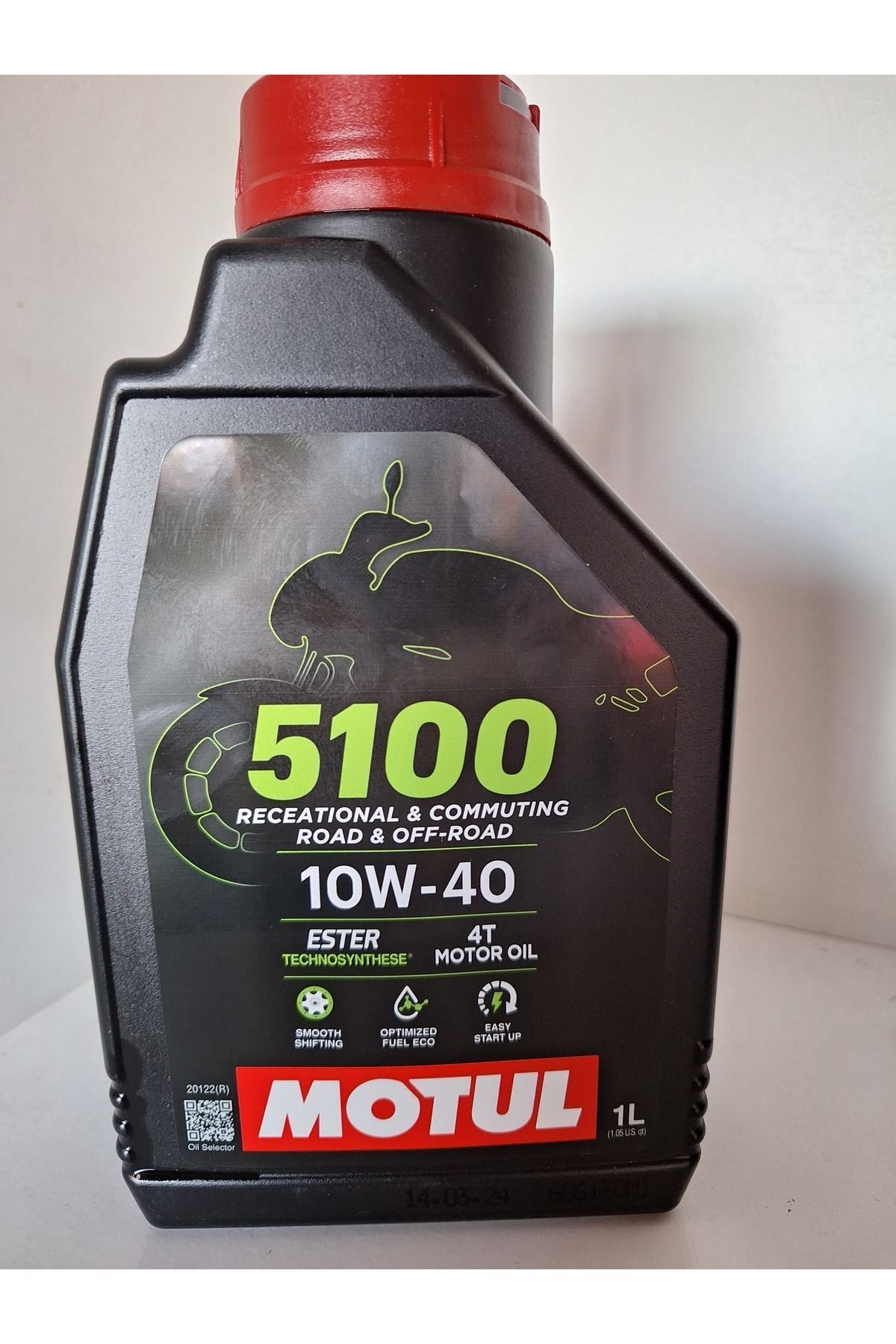 2024 Üretim 5100 10w40 4t Motosiklet Yağı - 1 Lt